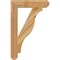 Ekena Millwork Funston Craftsman Rough Sawn Bracket, Western Red Cedar, 4"W x 22"D x 34"H BKT04X22X34FST04RWR - alternate 4